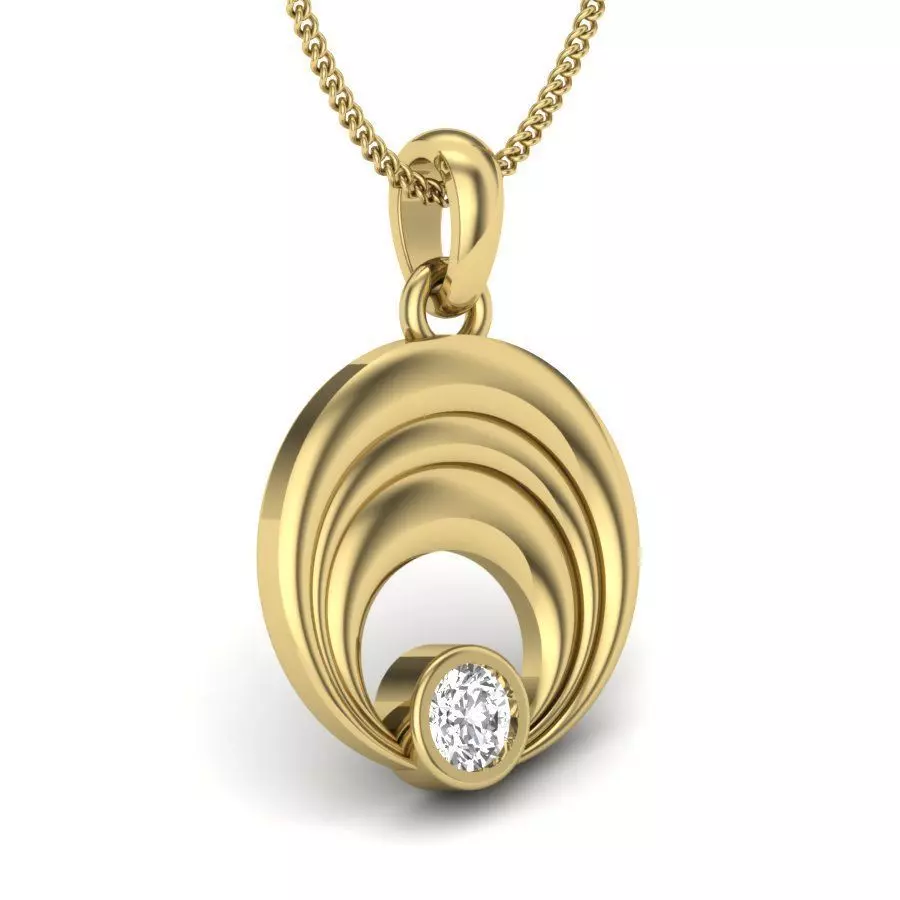 Women pendant 3dm render detail 3D print model 3D print model_0