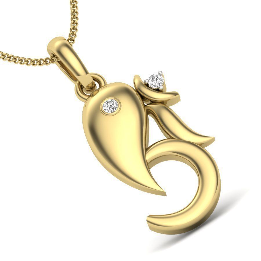 Spiritual pendant 3dm render detail 3D print model 3D print model_2