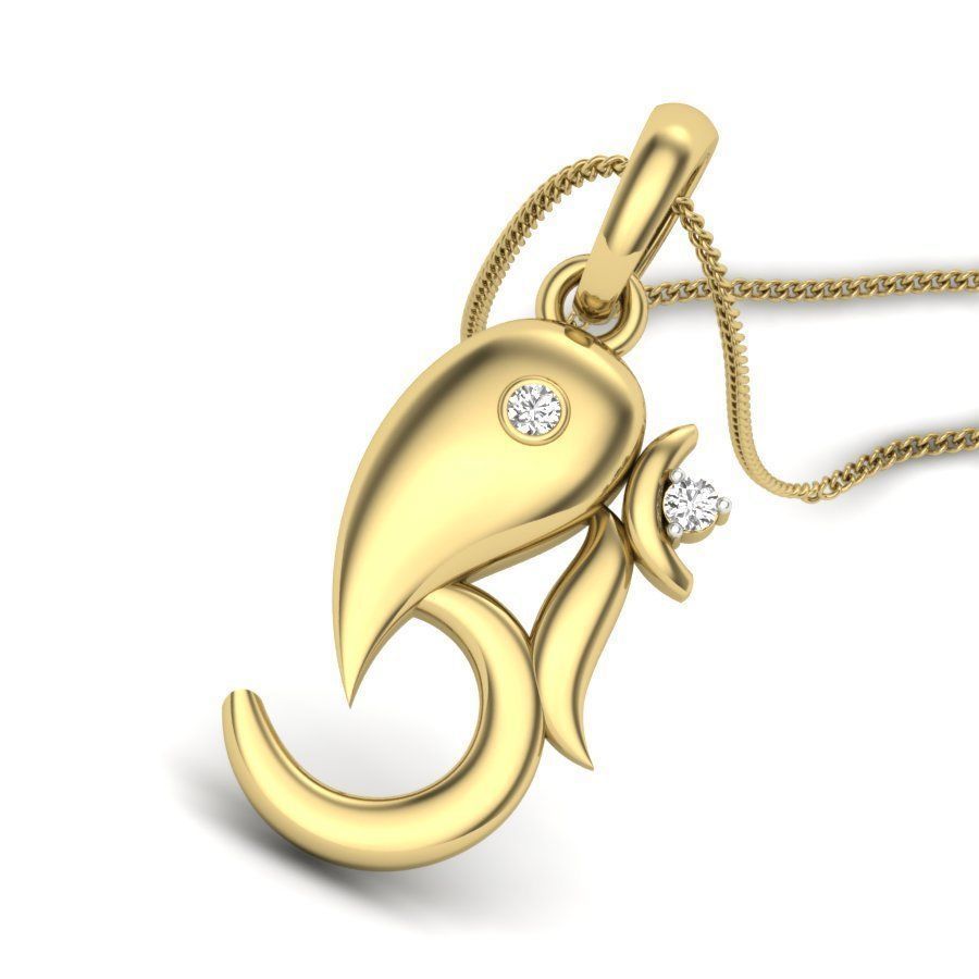 Spiritual pendant 3dm render detail 3D print model 3D print model_4