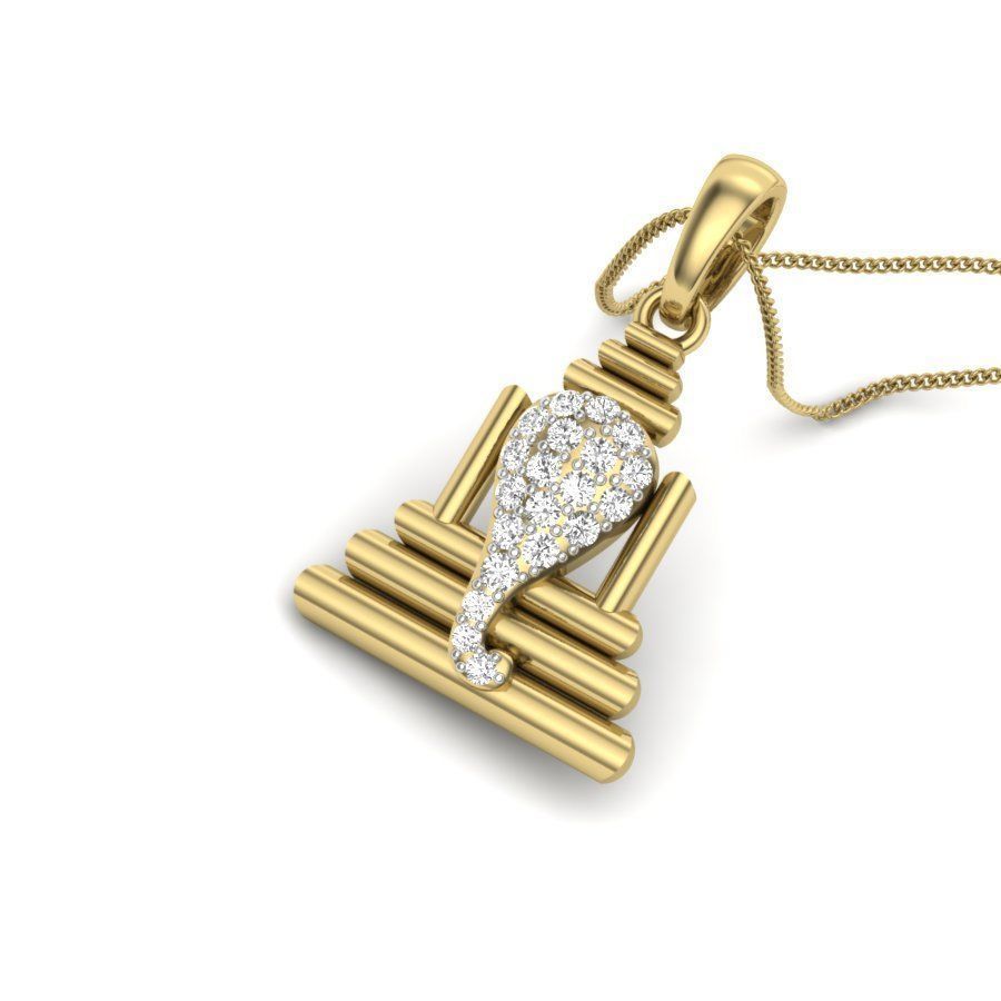 spiritual pendant 3dm render detail 3D print model 3D print model_4