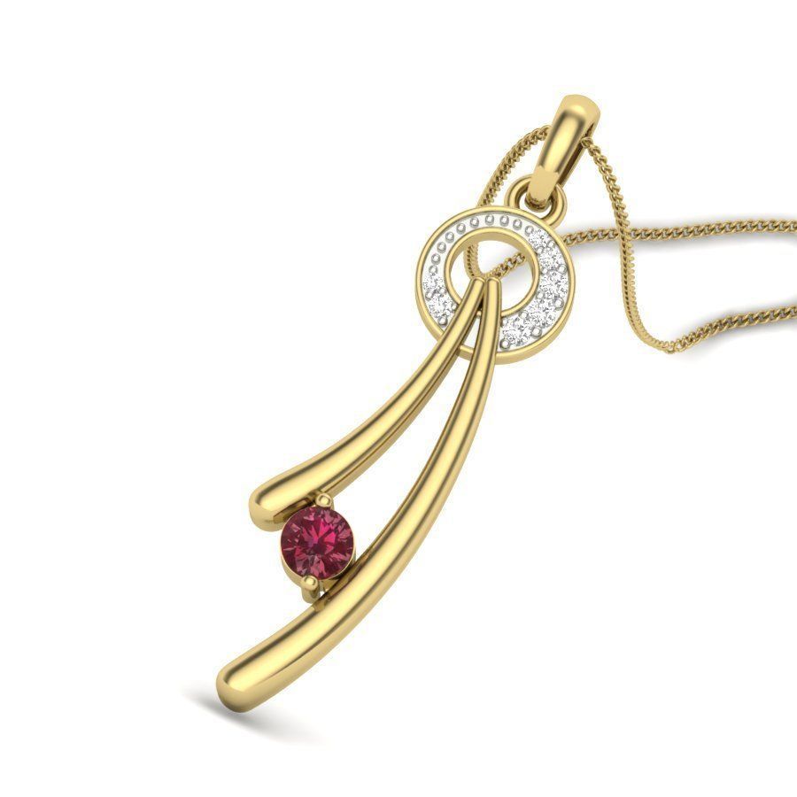 Women pendant 3dm render detail 3D print model 3D print model_4