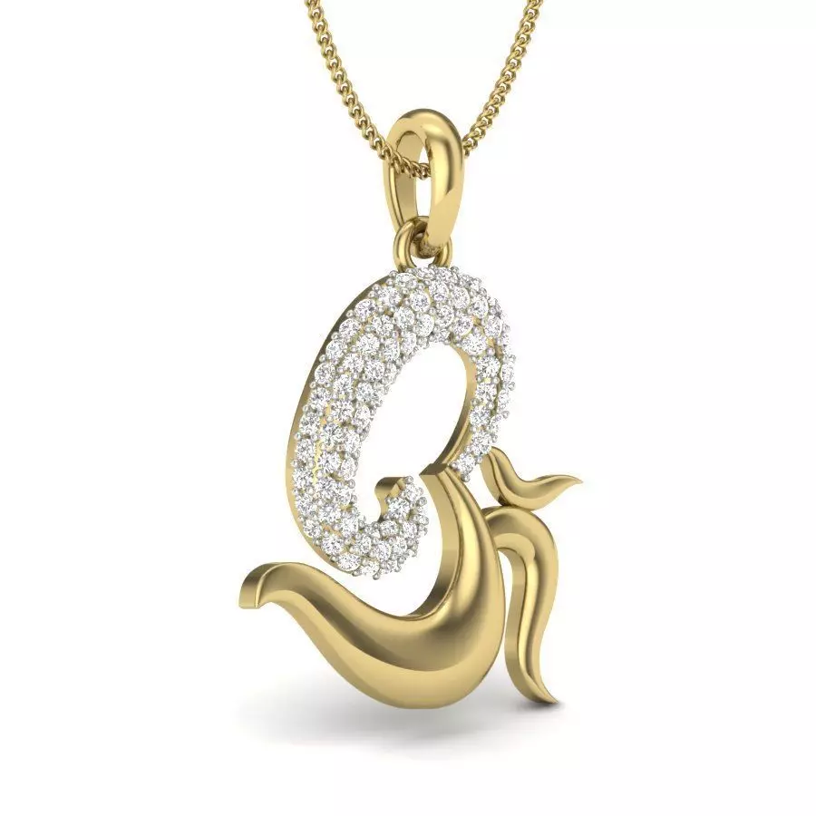 Spiritual pendant 3dm render detail 3D print model 3D print model