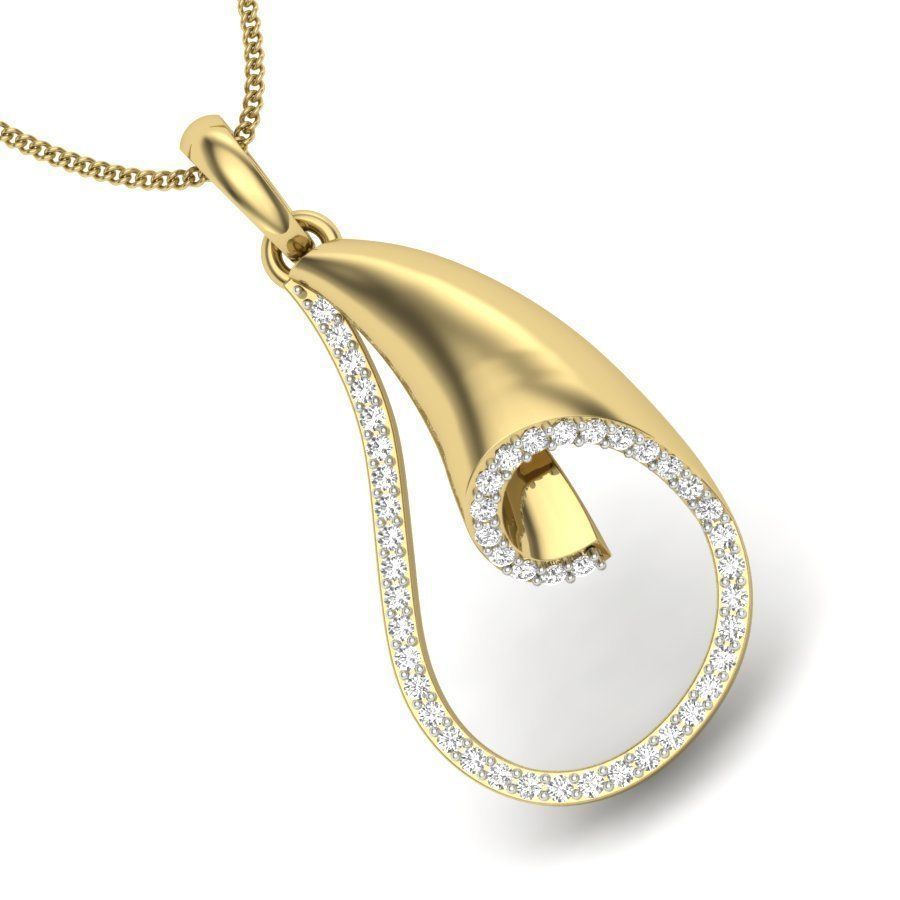 Women pendant 3dm render detail 3D print model 3D print model_2