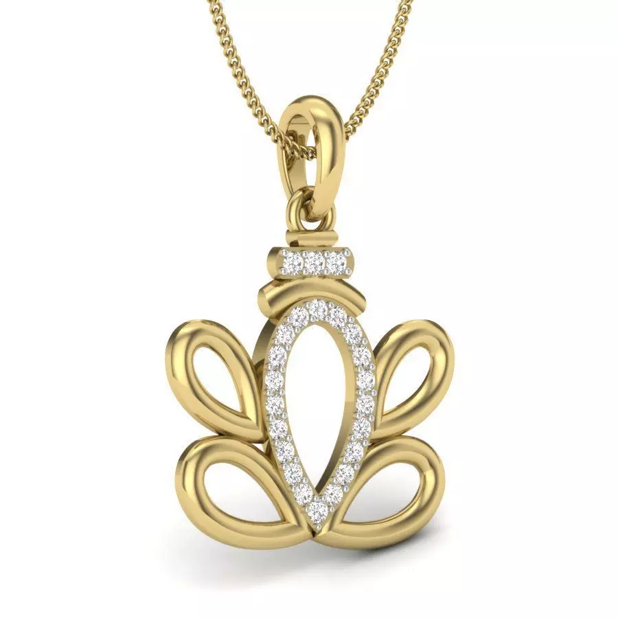 Spiritual pendant 3dm render detail 3D print model 3D print model