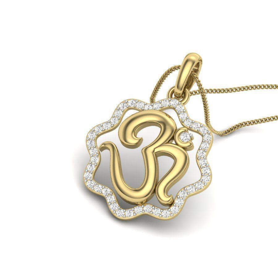 Spiritual pendant 3dm render detail 3D print model 3D print model_4