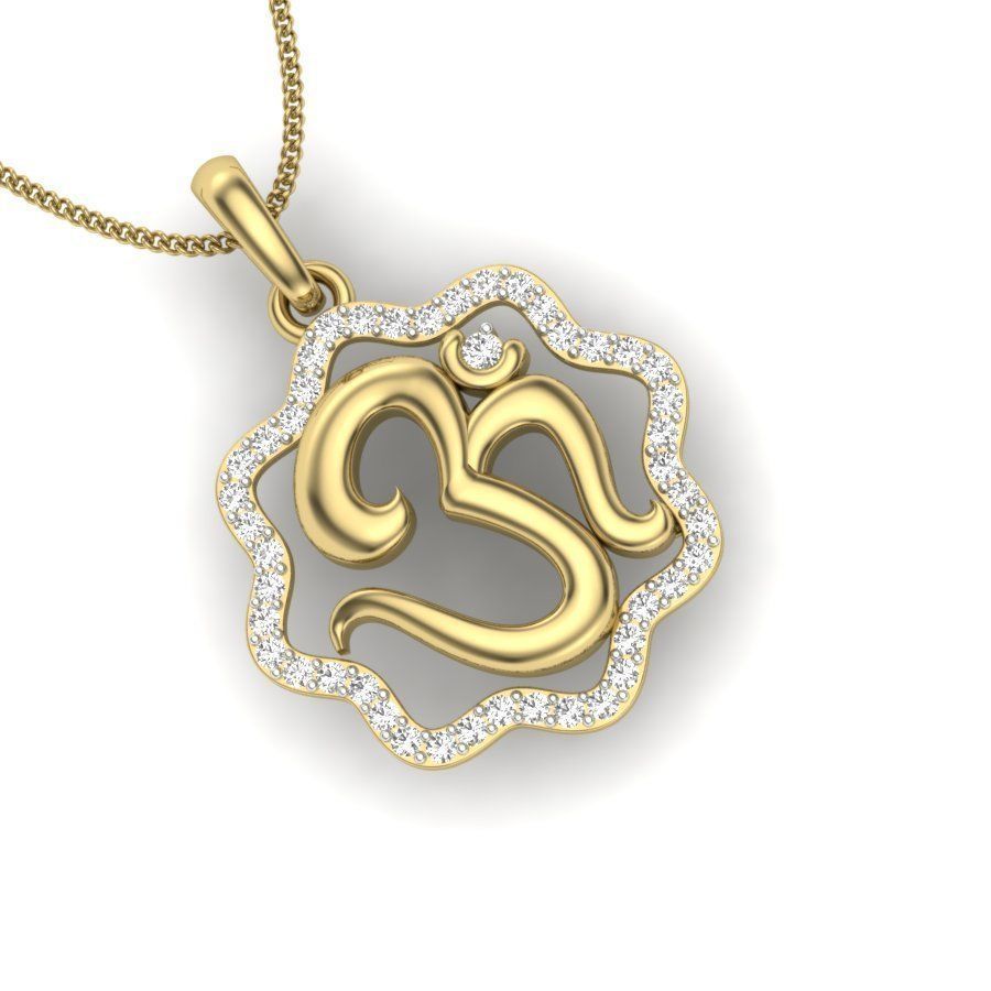 Spiritual pendant 3dm render detail 3D print model 3D print model_2