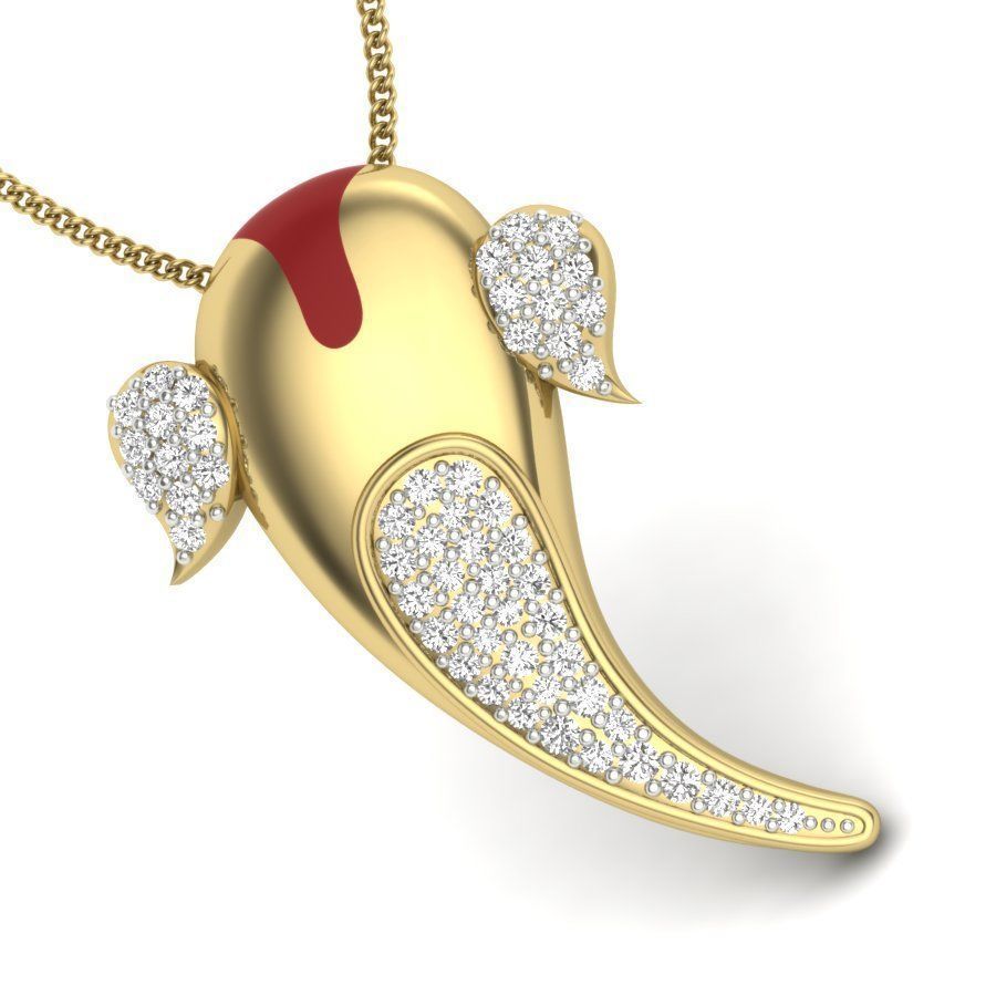 Spiritual pendant 3dm render detail 3D print model 3D print model_2