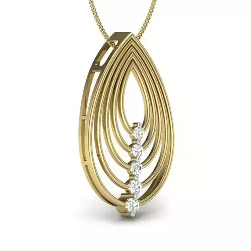 Women pendant 3dm render detail 3D print model