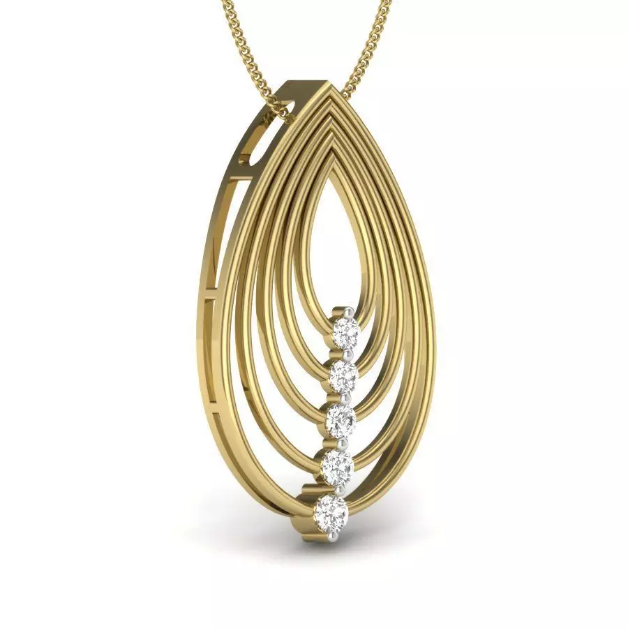 Women pendant 3dm render detail 3D print model 3D print model_0