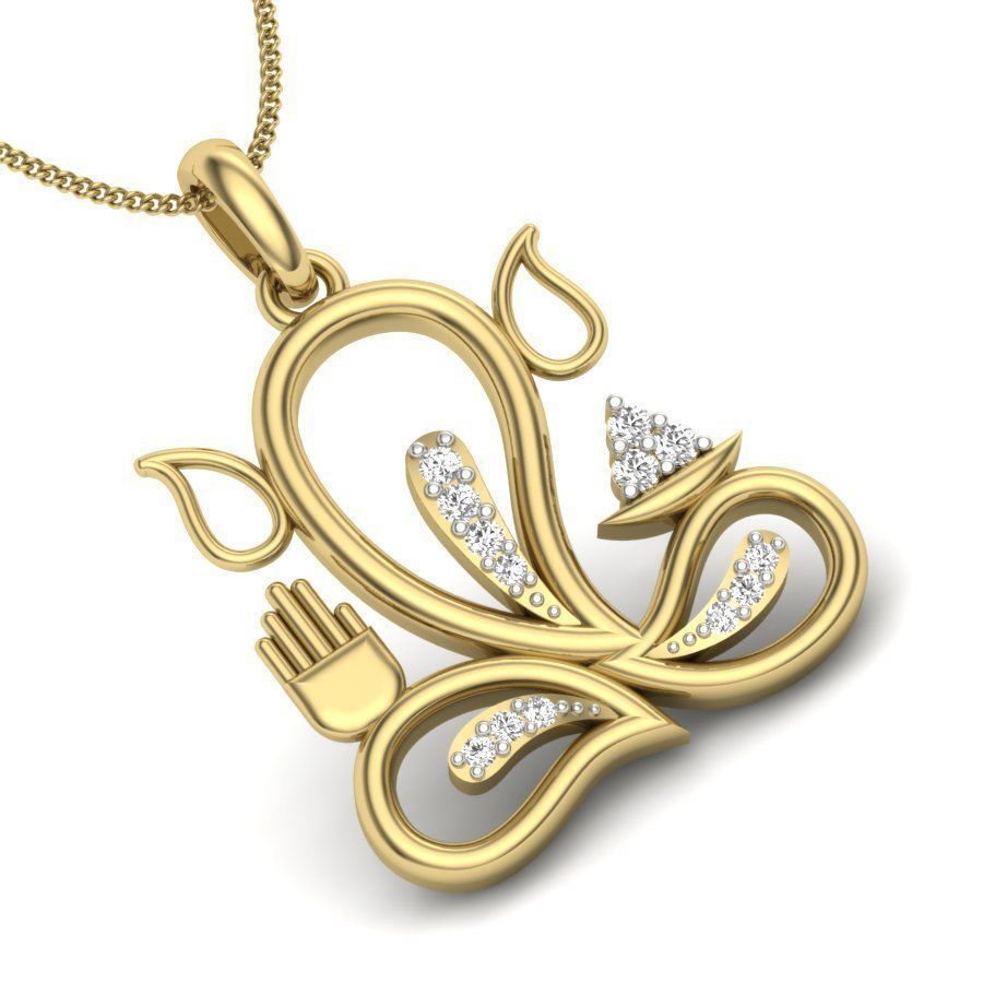 Spiritual pendant 3dm render detail 3D print model 3D print model_2