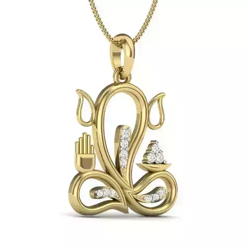 Spiritual pendant 3dm render detail 3D print model