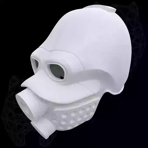 Overwatch Soldier Helmet from Half Life 3D print model