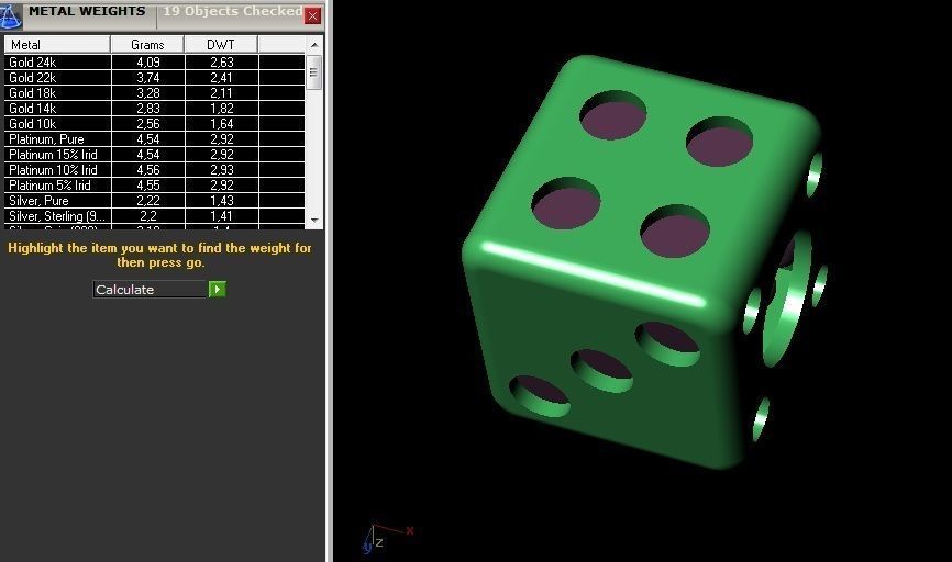 Dice Bead 3D print model_2