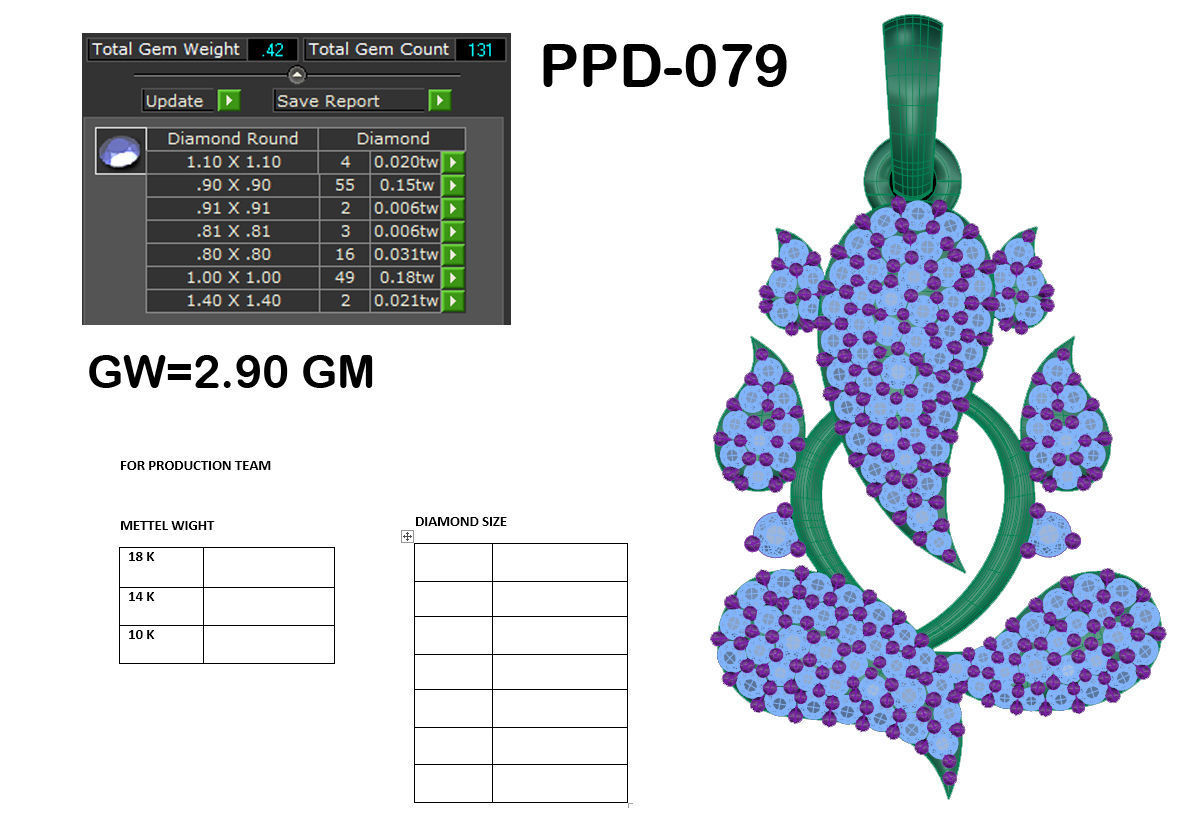 Spiritual pendant 3dm render detail 3D print model 3D print model_6