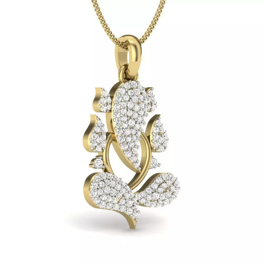 Spiritual pendant 3dm render detail 3D print model 3D print model_0