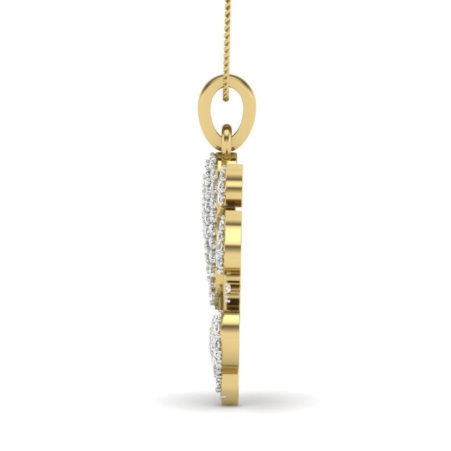 Spiritual pendant 3dm render detail 3D print model 3D print model_4