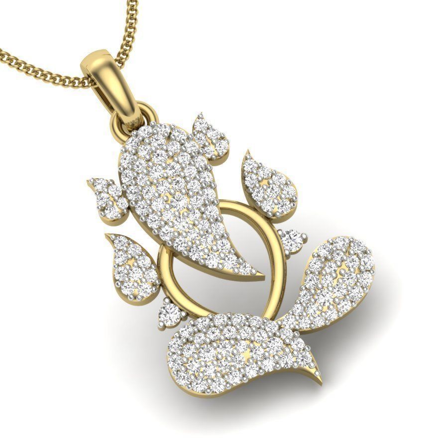 Spiritual pendant 3dm render detail 3D print model 3D print model_5