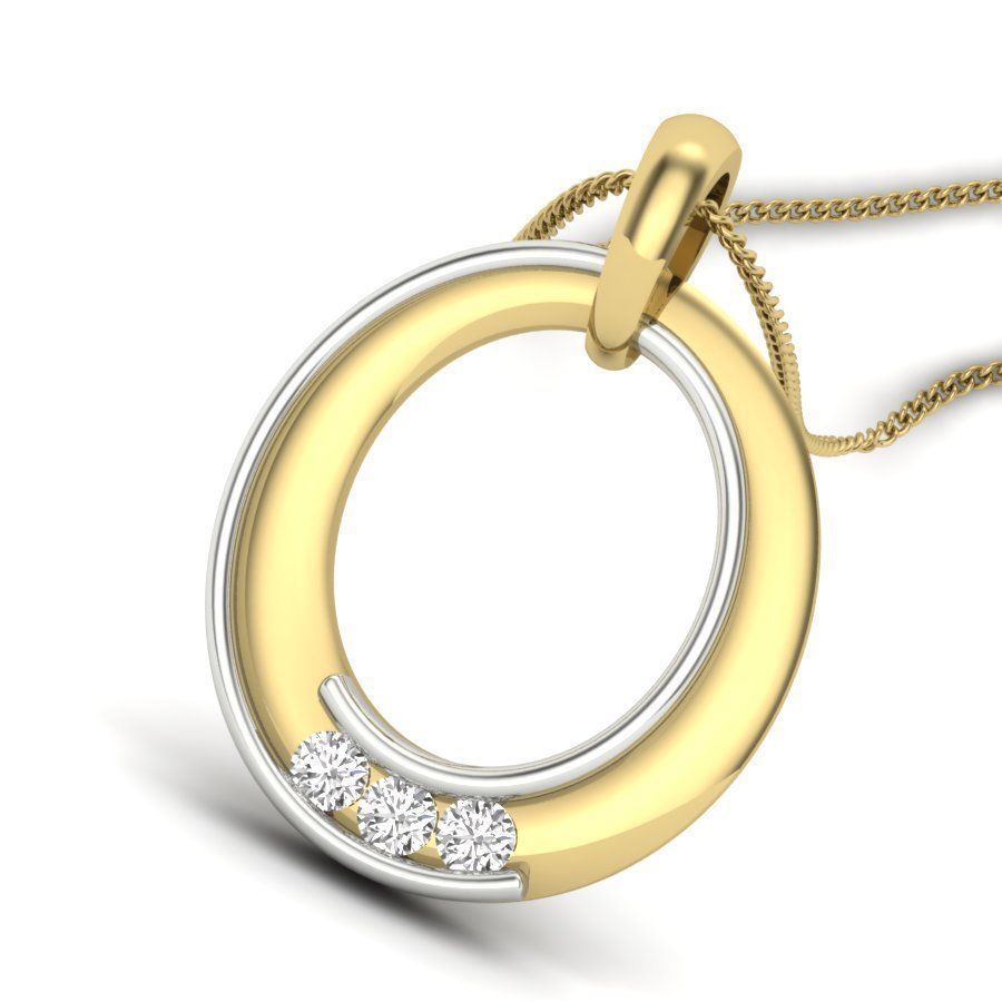 Women pendant 3dm render detail 3D print model 3D print model_4