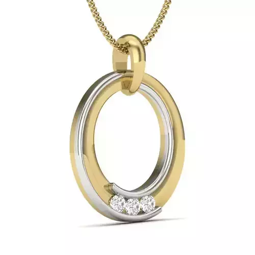 Women pendant 3dm render detail 3D print model