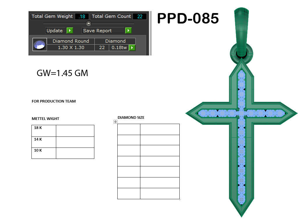 Spiritual pendant 3dm render detail 3D print model 3D print model_6