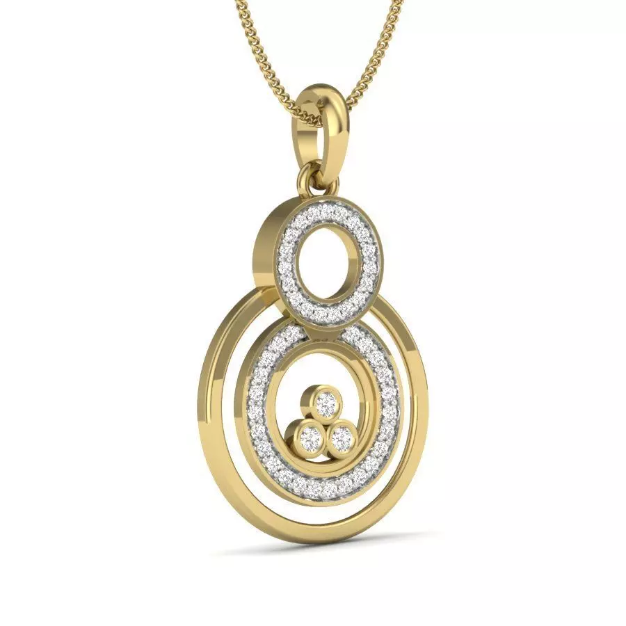 Women pendant 3dm render detail 3D print model 3D print model_0