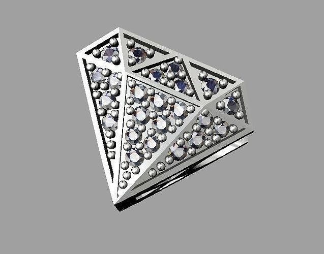 Diamond Bead 3D print model