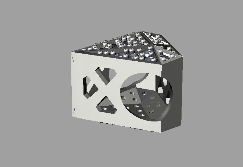 Diamond Bead 3D print model_2