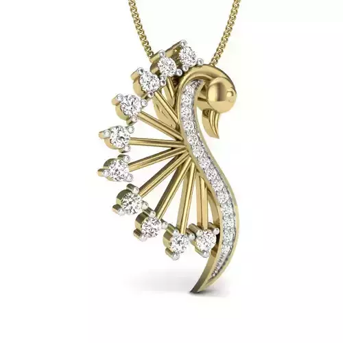 Women pendant 3dm render detail 3D print model