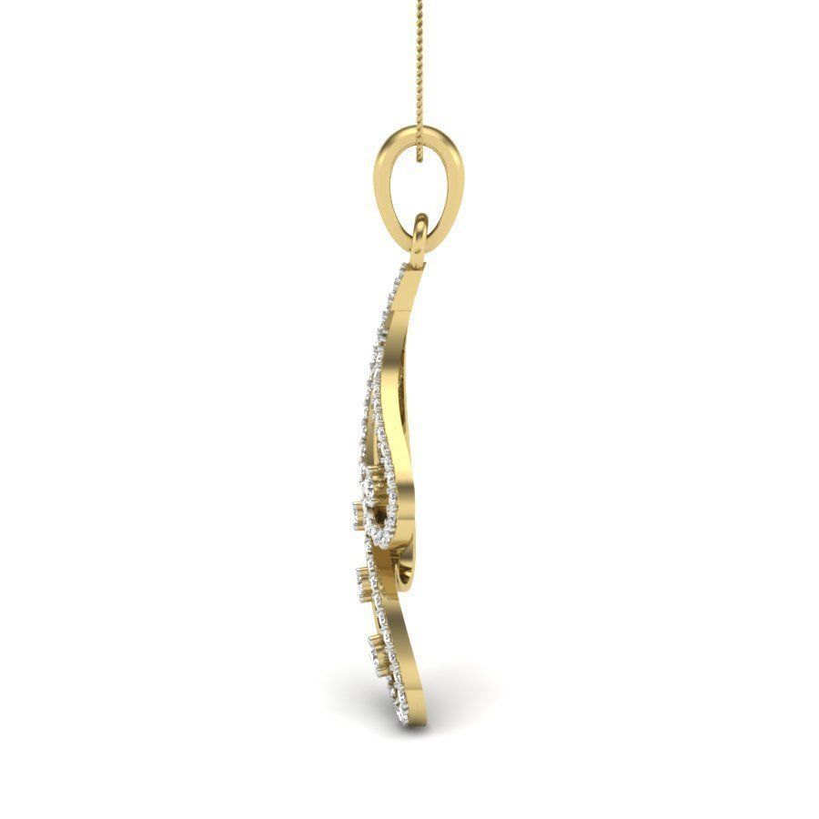 Women pendant 3dm render detail 3D print model 3D print model_3