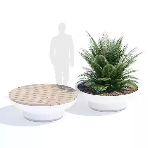 Balzac two planters