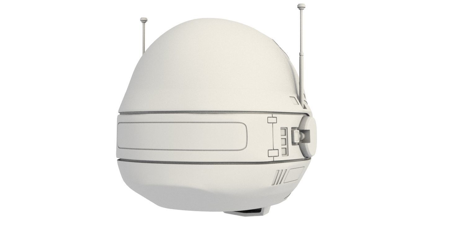 Jaspion Helmet for 3d printing 3D print model_18