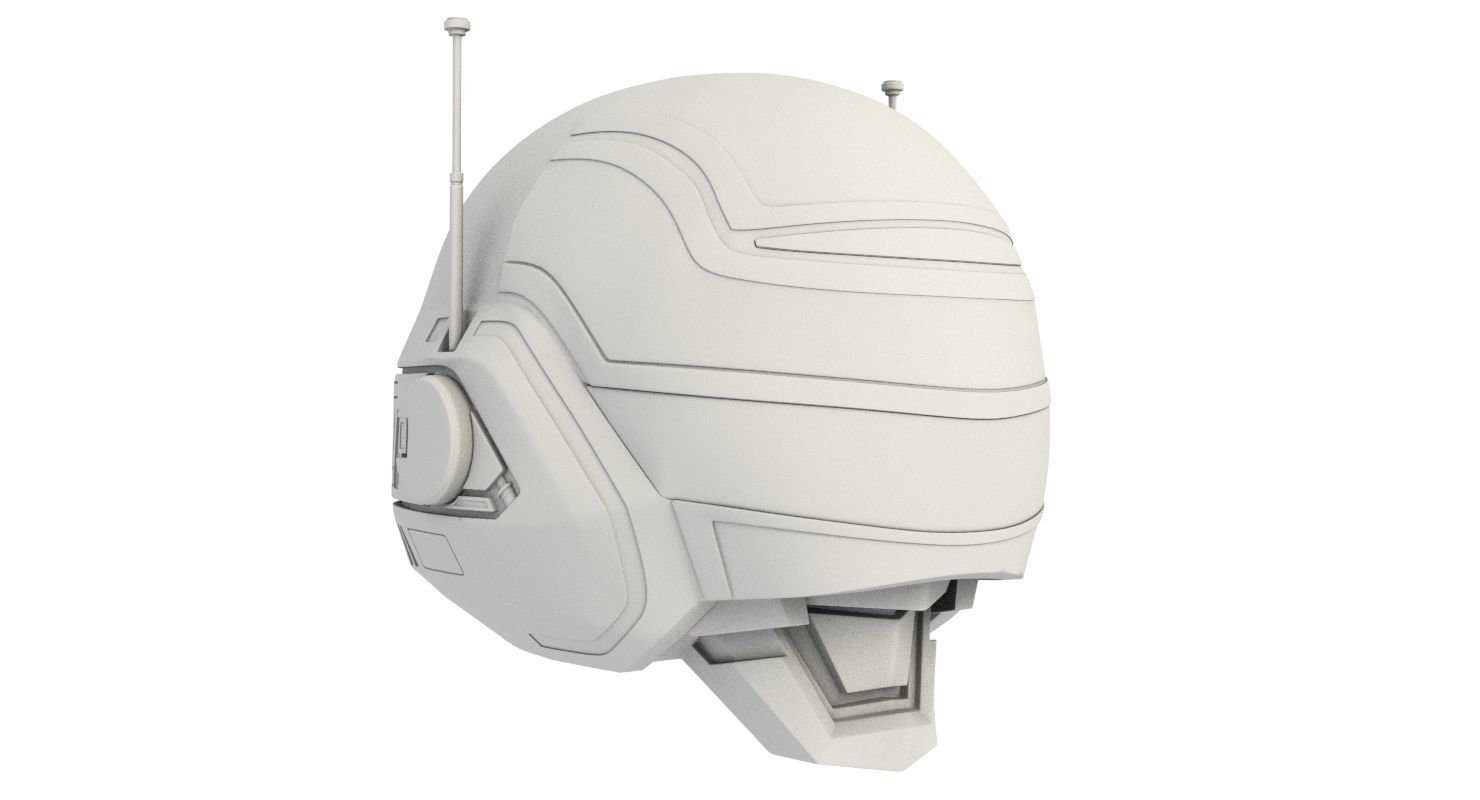 Jaspion Helmet for 3d printing 3D print model_12
