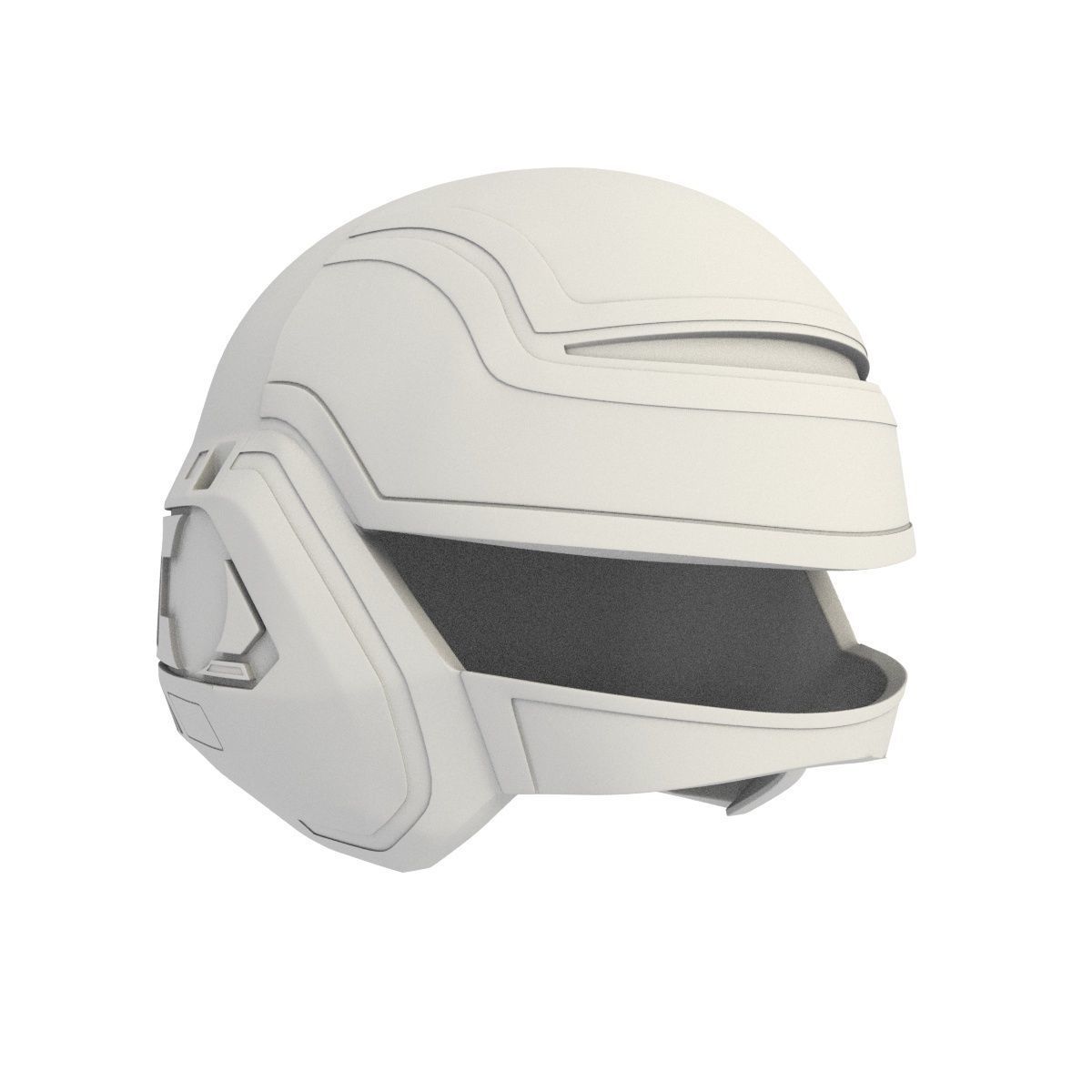 Jaspion Helmet for 3d printing 3D print model_6