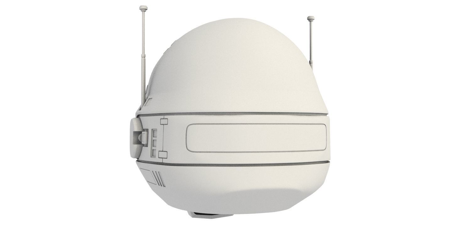 Jaspion Helmet for 3d printing 3D print model_20