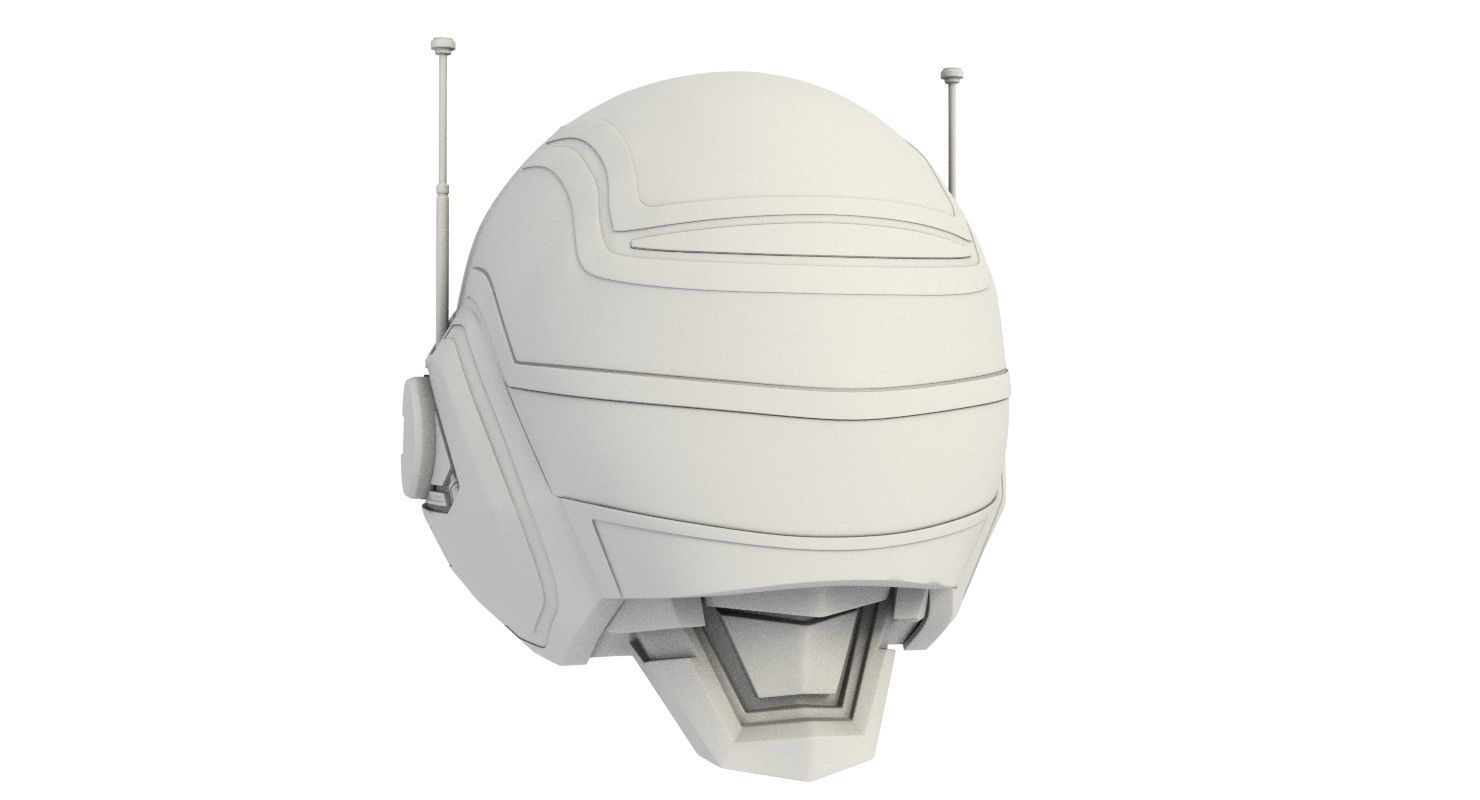 Jaspion Helmet for 3d printing 3D print model_29