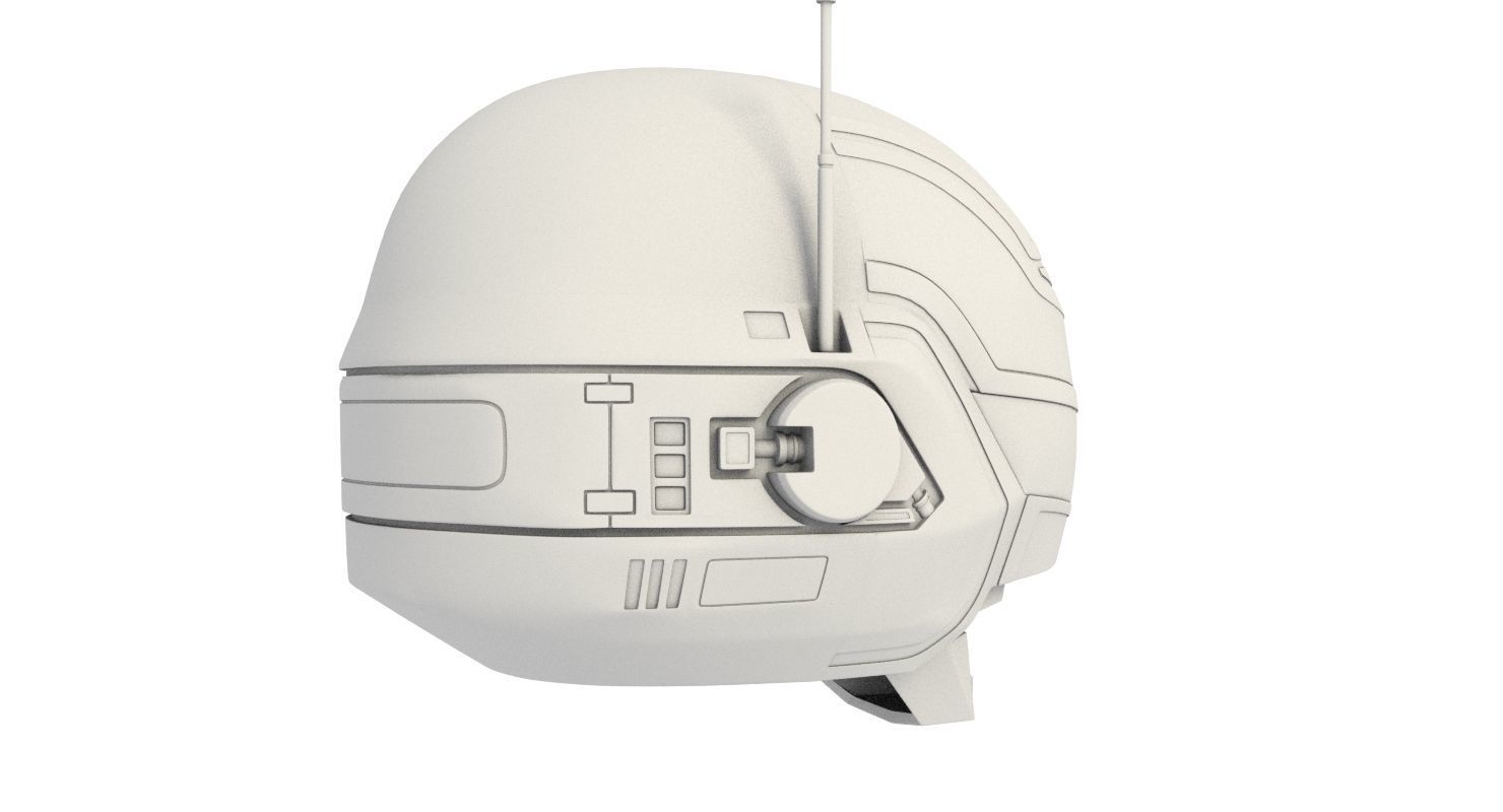 Jaspion Helmet for 3d printing 3D print model_16