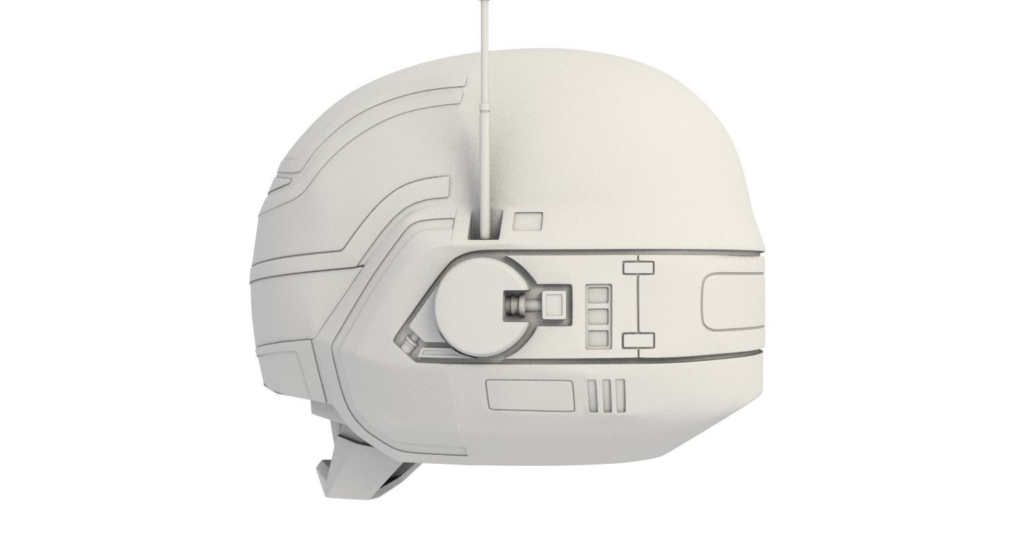 Jaspion Helmet for 3d printing 3D print model_23