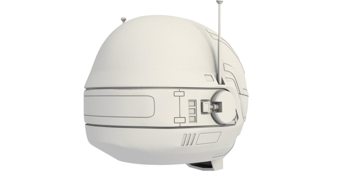 Jaspion Helmet for 3d printing 3D print model_17