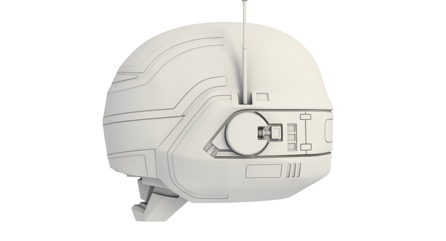 Jaspion Helmet for 3d printing 3D print model_24