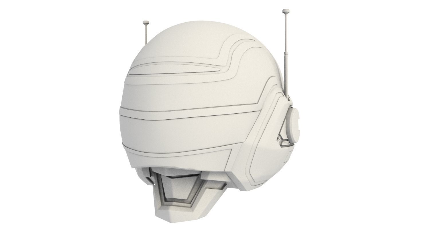 Jaspion Helmet for 3d printing 3D print model_27