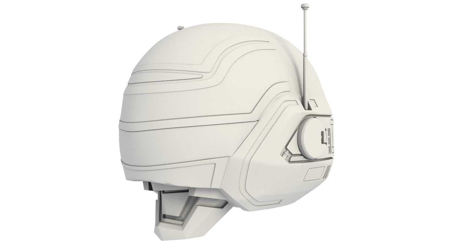 Jaspion Helmet for 3d printing 3D print model_26