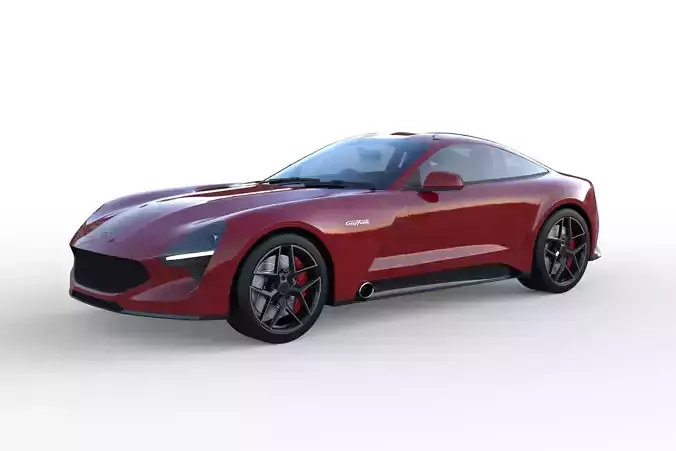 TVR Griffith 2020 3D model