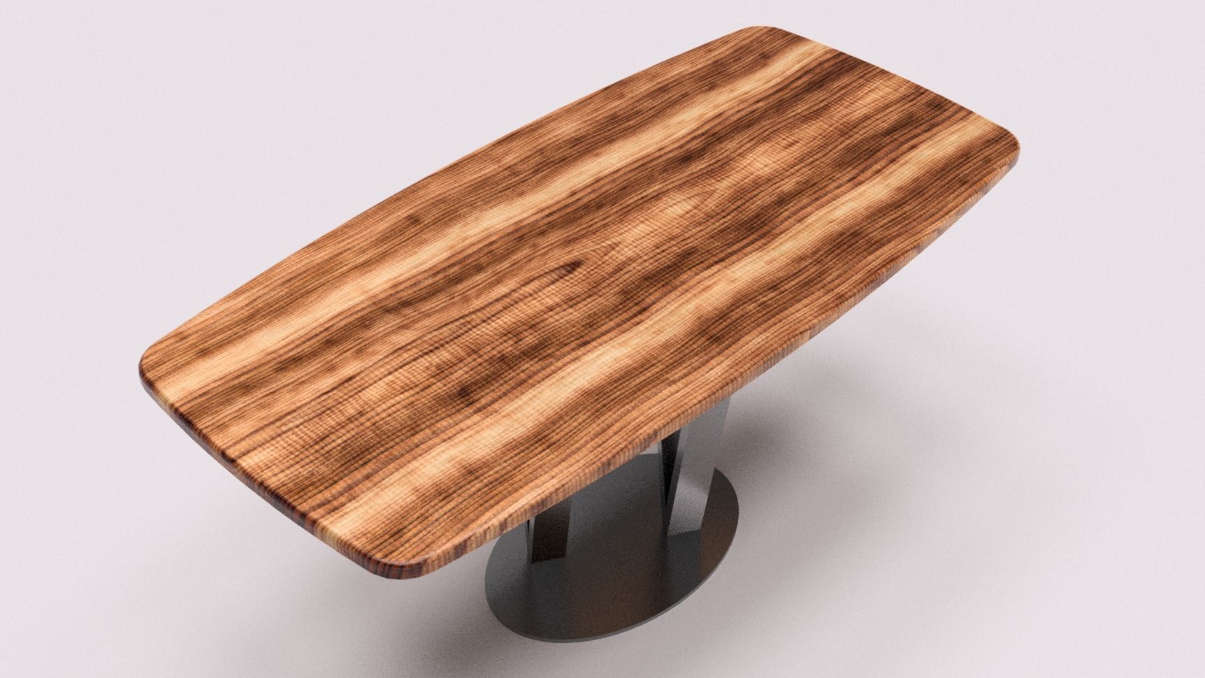 Designer Table Venice Low-poly 3D model_3