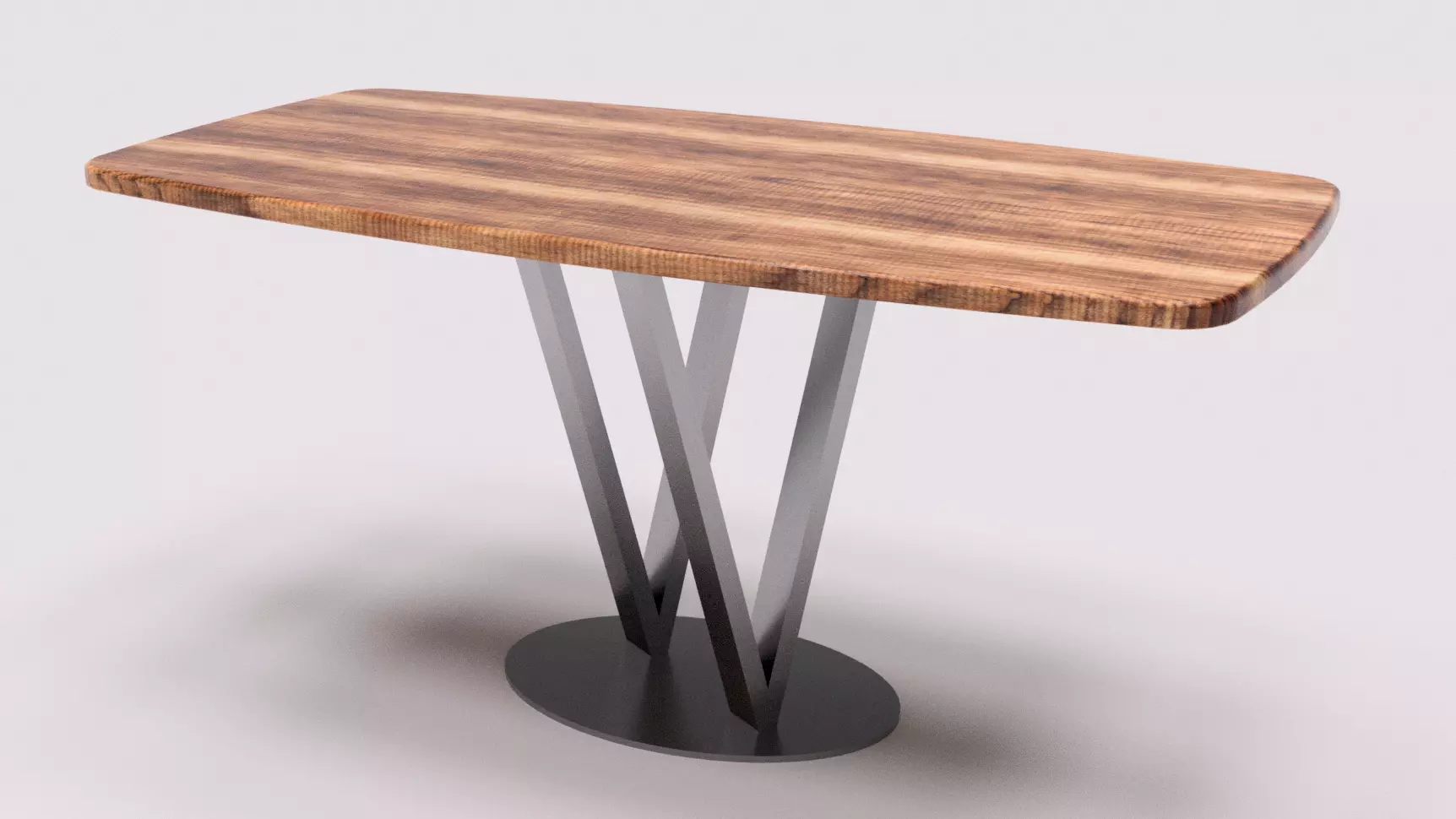 Designer Table Venice Low-poly 3D model_0
