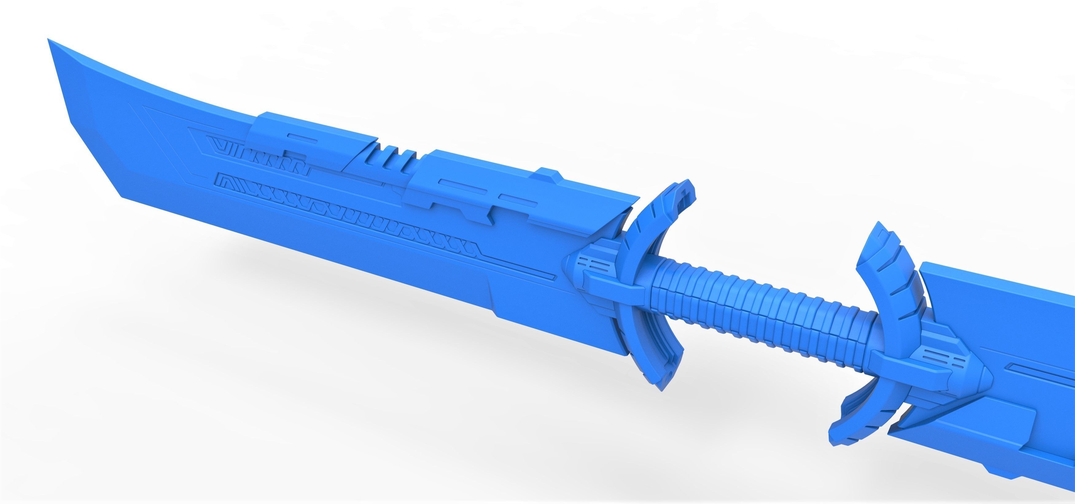 Sword of Thanos from the movie Avengers Endgame 2019 3D print model_25