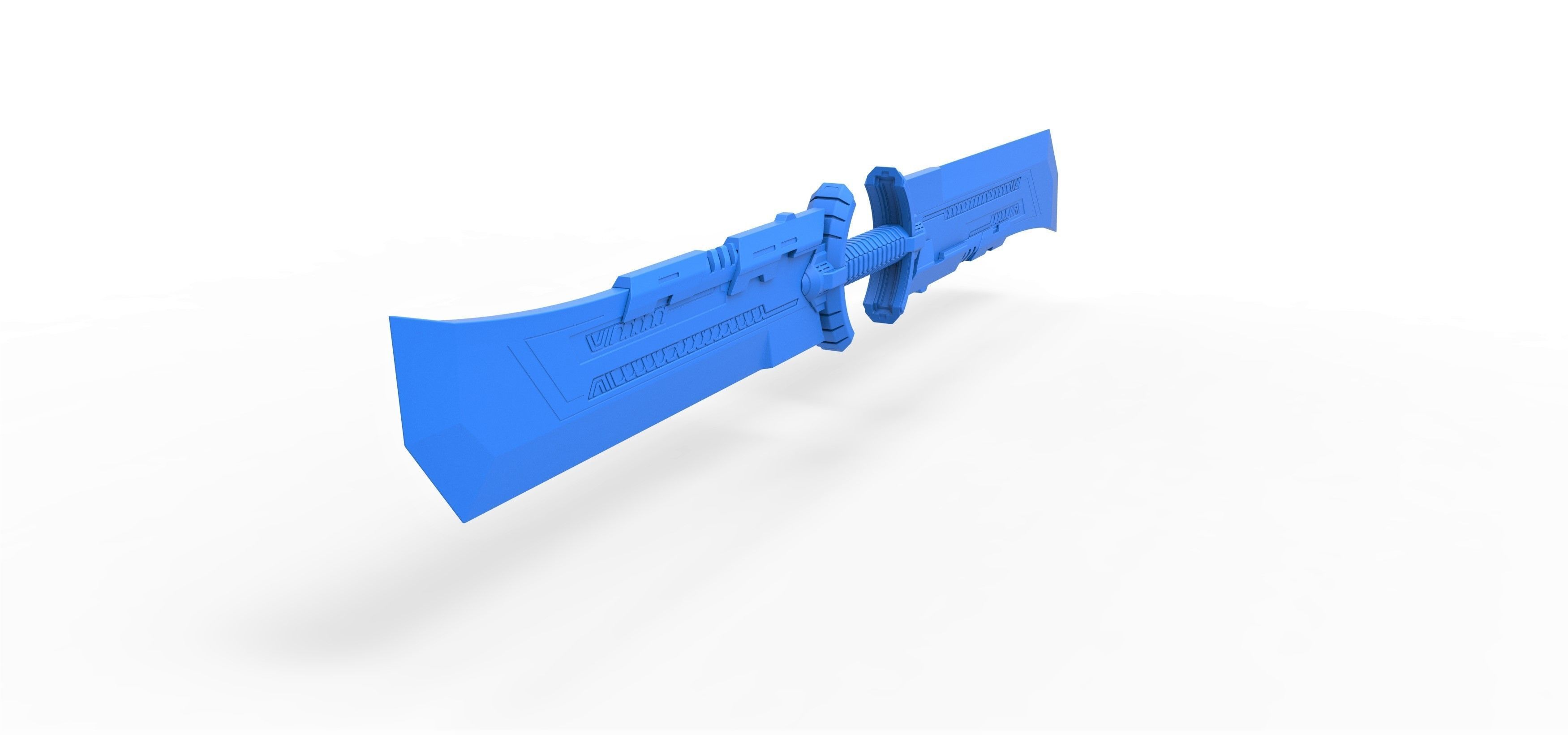 Sword of Thanos from the movie Avengers Endgame 2019 3D print model_16