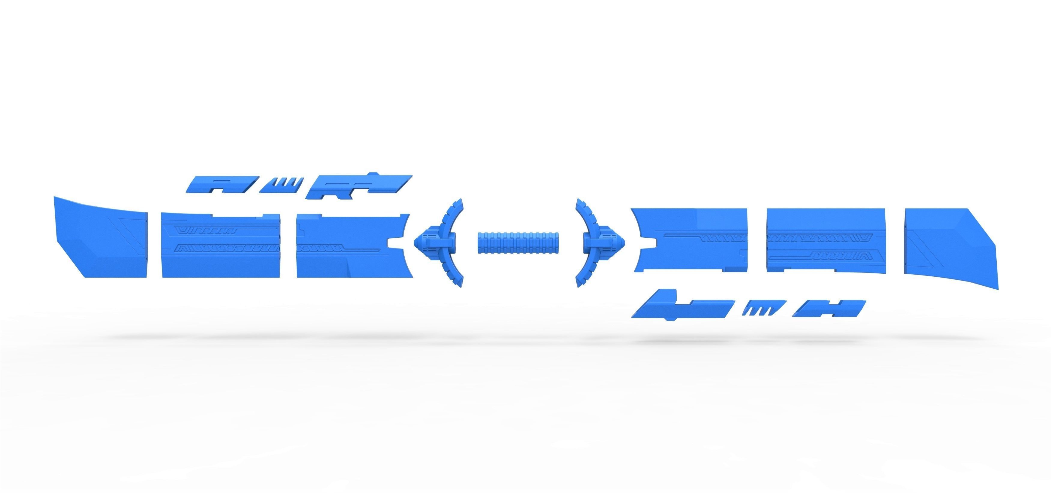 Sword of Thanos from the movie Avengers Endgame 2019 3D print model_29