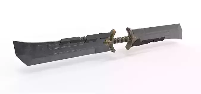 Sword of Thanos from the movie Avengers Endgame 2019 3D print model
