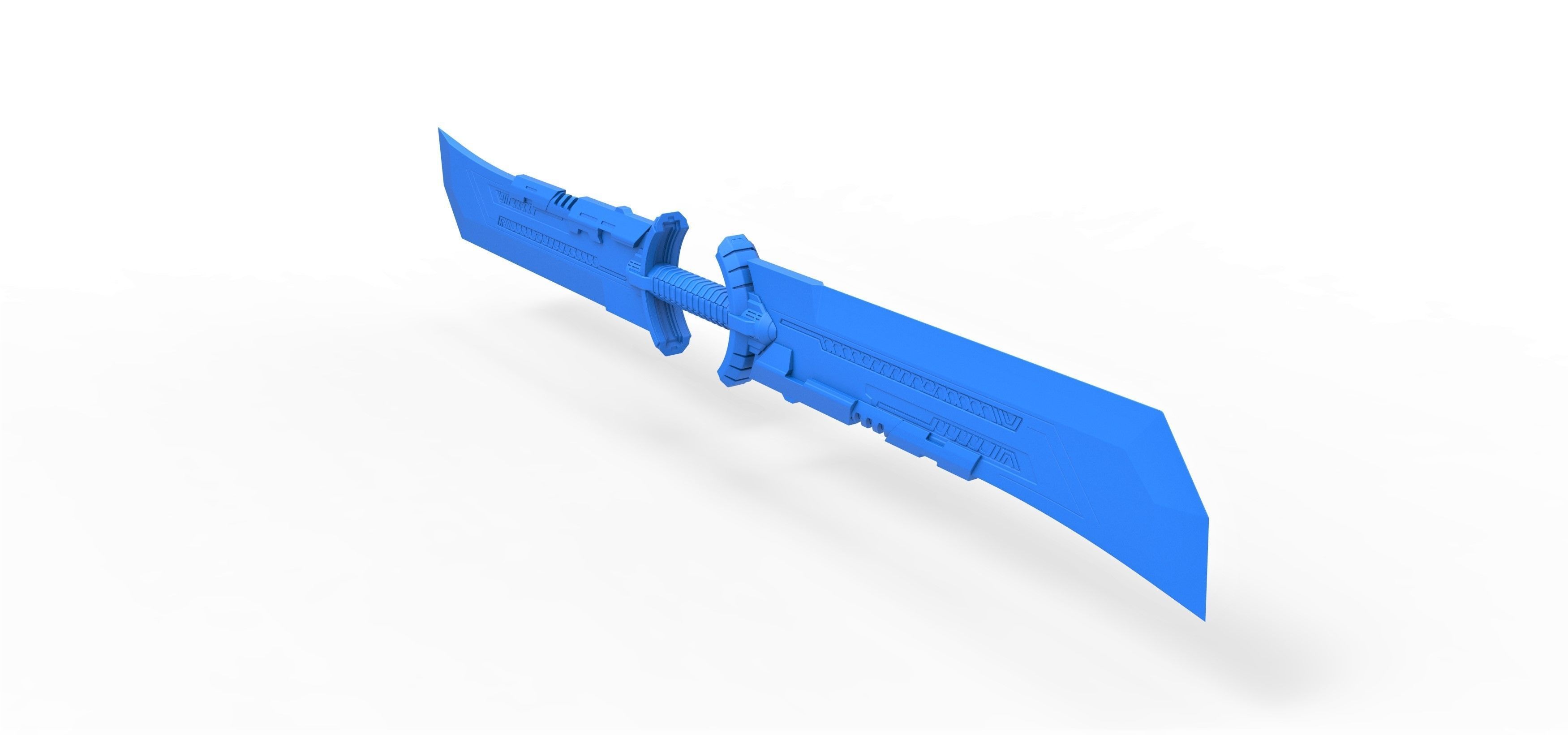 Sword of Thanos from the movie Avengers Endgame 2019 3D print model_23