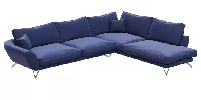 Roche Bobois CARACTERE CORNER COMPOSITION 3D model